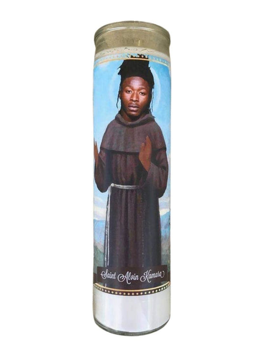 Alvin Kamara Saint Candle