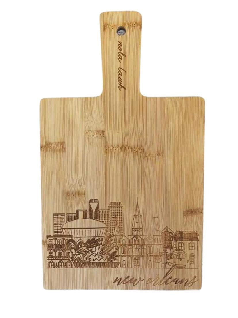 NOLA Skyline Cutting Board