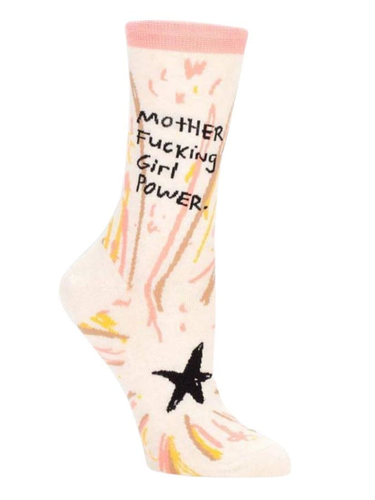 Girl Power Crew Socks