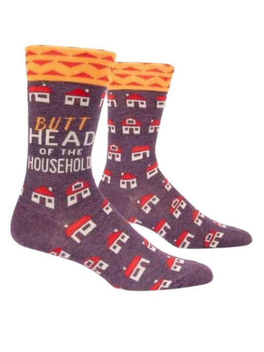 Butthead Household Socks, Mens