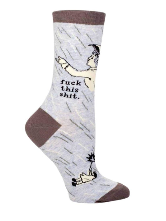 F*ck This Shit Crew Socks