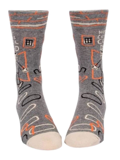 Here Comes Cool Dad Socks, Mens