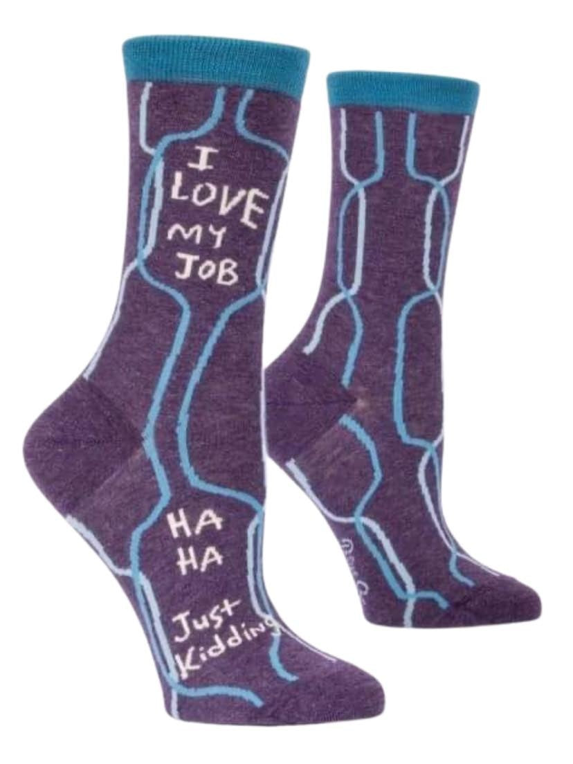 I Love My Job Socks