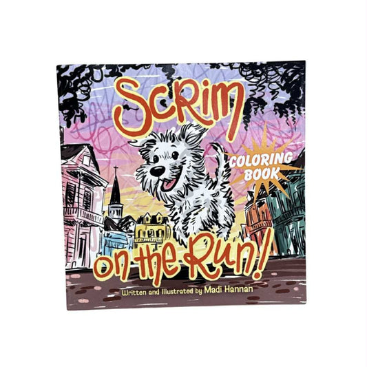 Scrim on the Run Coloring Book