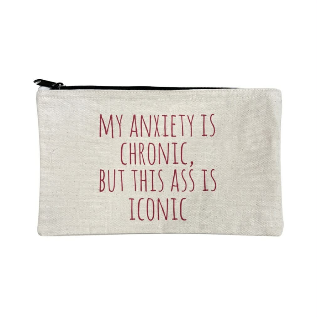 My Anxiety Zipper Pouch