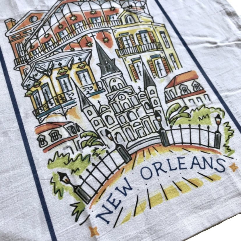 New Orleans Tea Towel