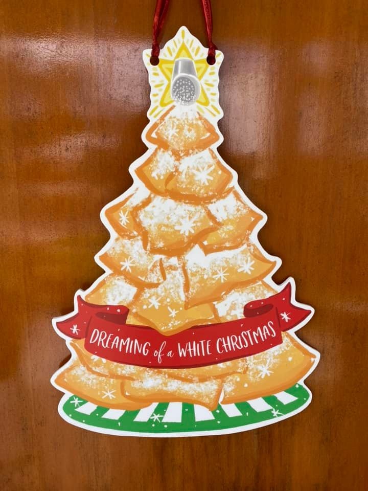 Beignet Tree Door Hanger