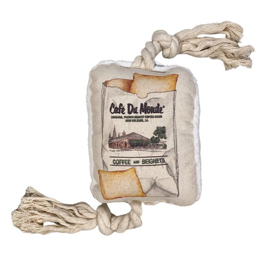 Cafe Du Monde Dog Toy