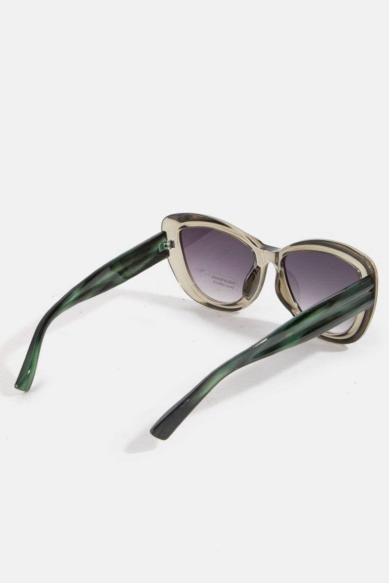 Large Cat Eye Sunglasses