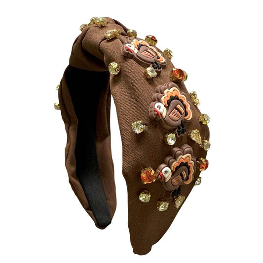 Turkey Gem Headband