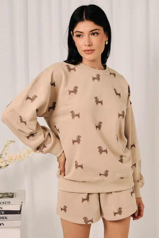 Weenie Dog Sweatshirt