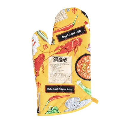 Louisiana Recipe Oven Mitt