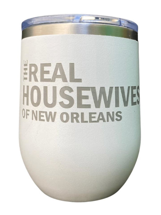 Real Housewives of New Orleans Wine Tumbler