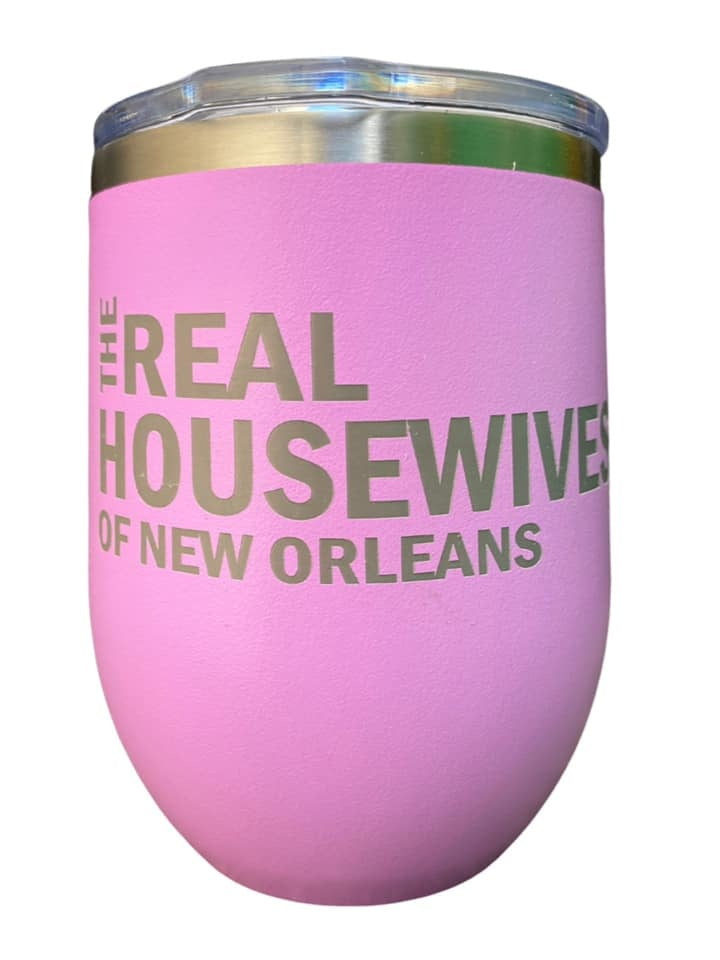 Real Housewives of New Orleans Wine Tumbler