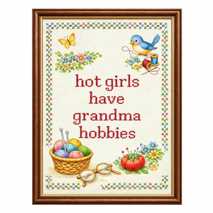 Grandma Hobbies Sticker