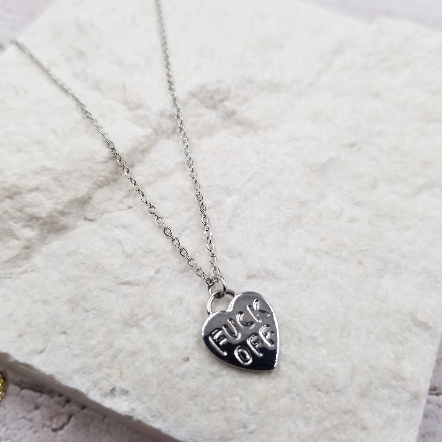 Fuck Off Necklace
