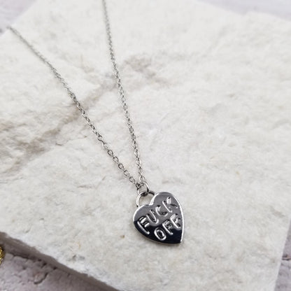 Fuck Off Necklace