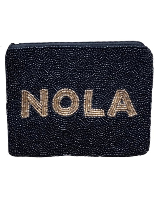 NOLA Beaded Pouch