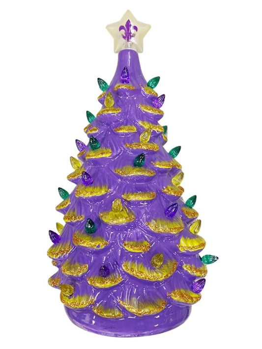 Ceramic Mardi Gras Tree