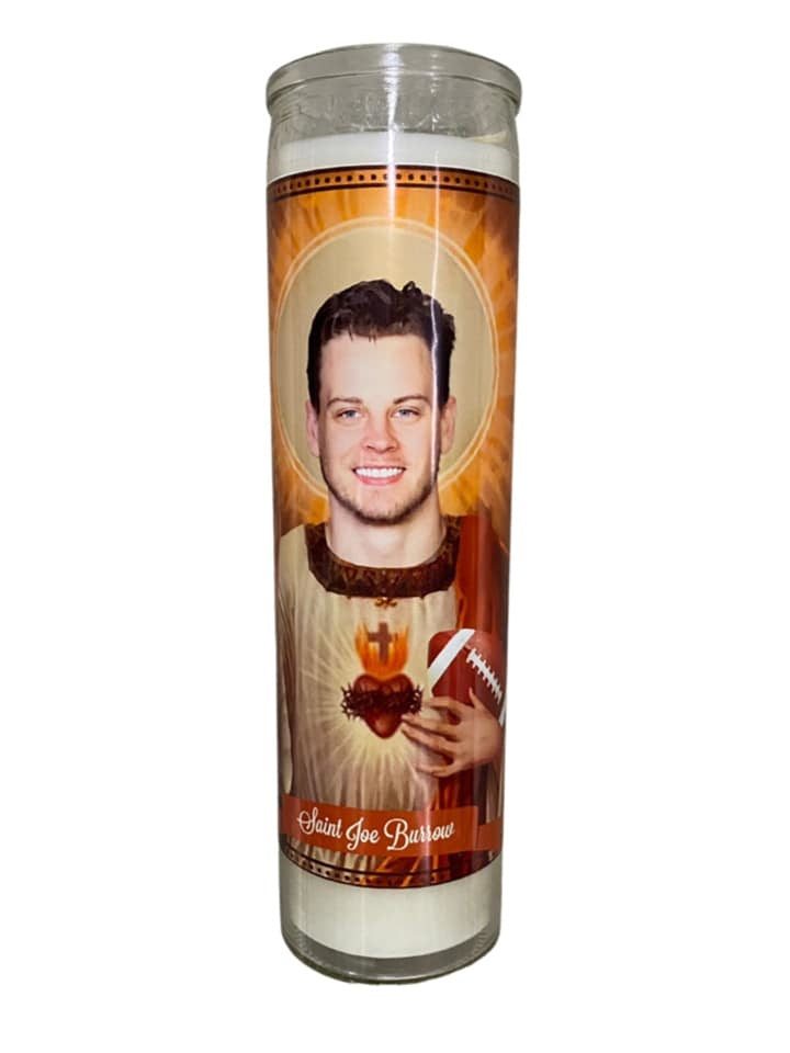 Joe Burrow Saint Candle