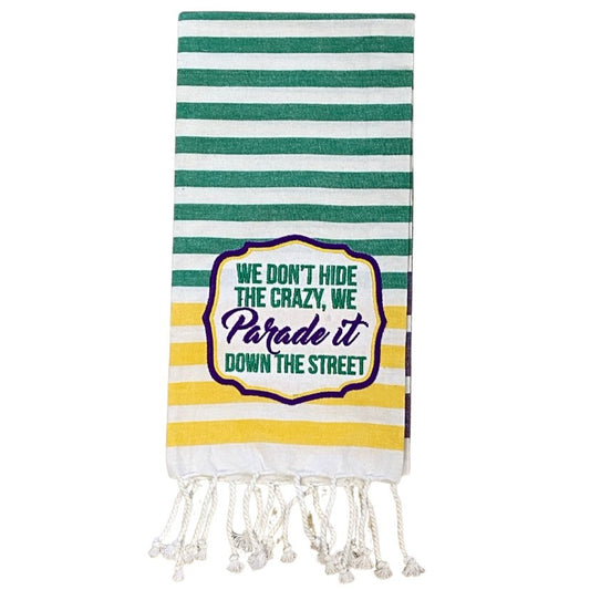 Parade It Towel, Striped