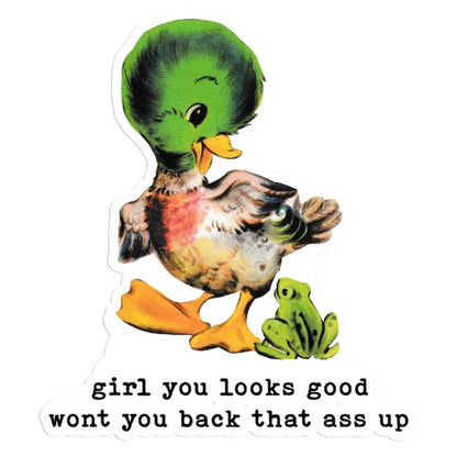 Back that Ass Up Sticker