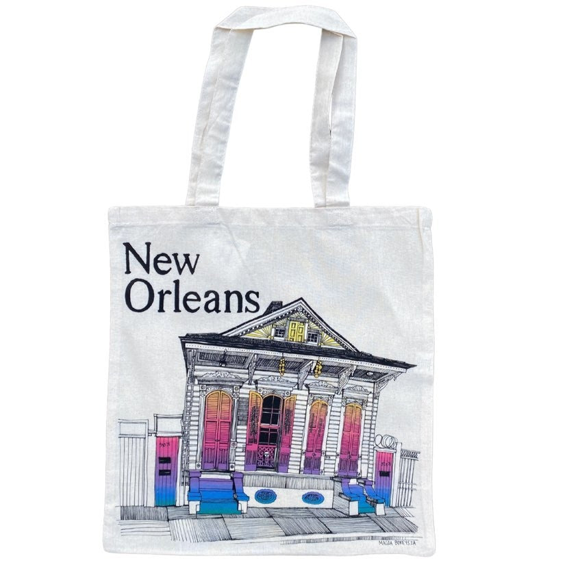 Shotgun House Tote, Ombre