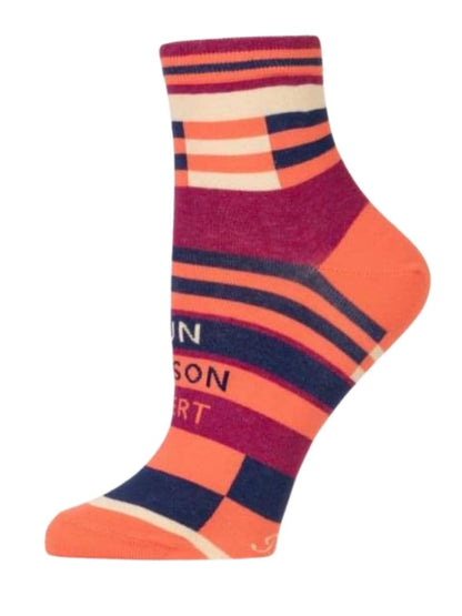 Fun Person Alert Ankle Socks