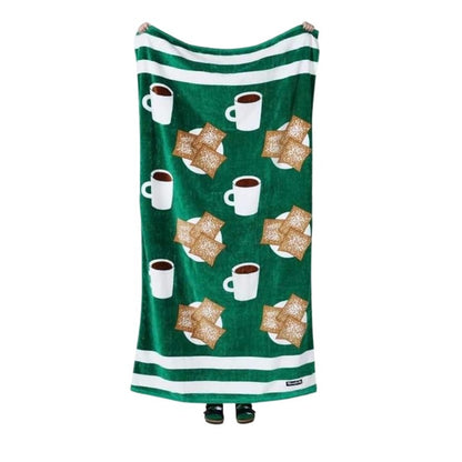 Beignet Beach Towel