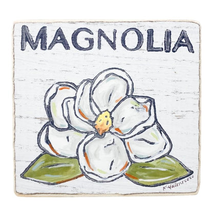 Magnolia Wood Sign