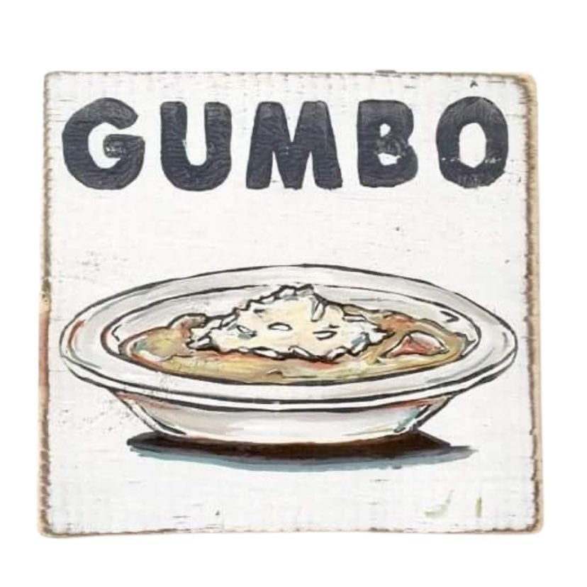 Gumbo Wood Sign