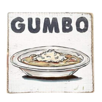 Gumbo Wood Sign