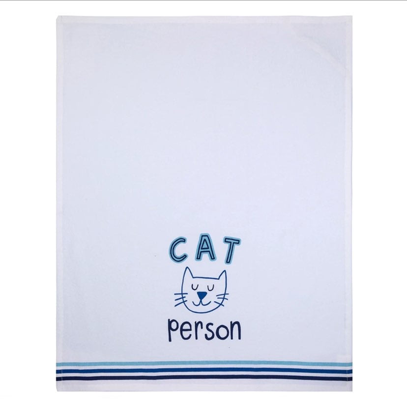 Cat Person Towel