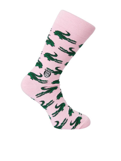 Gator Socks, Pink