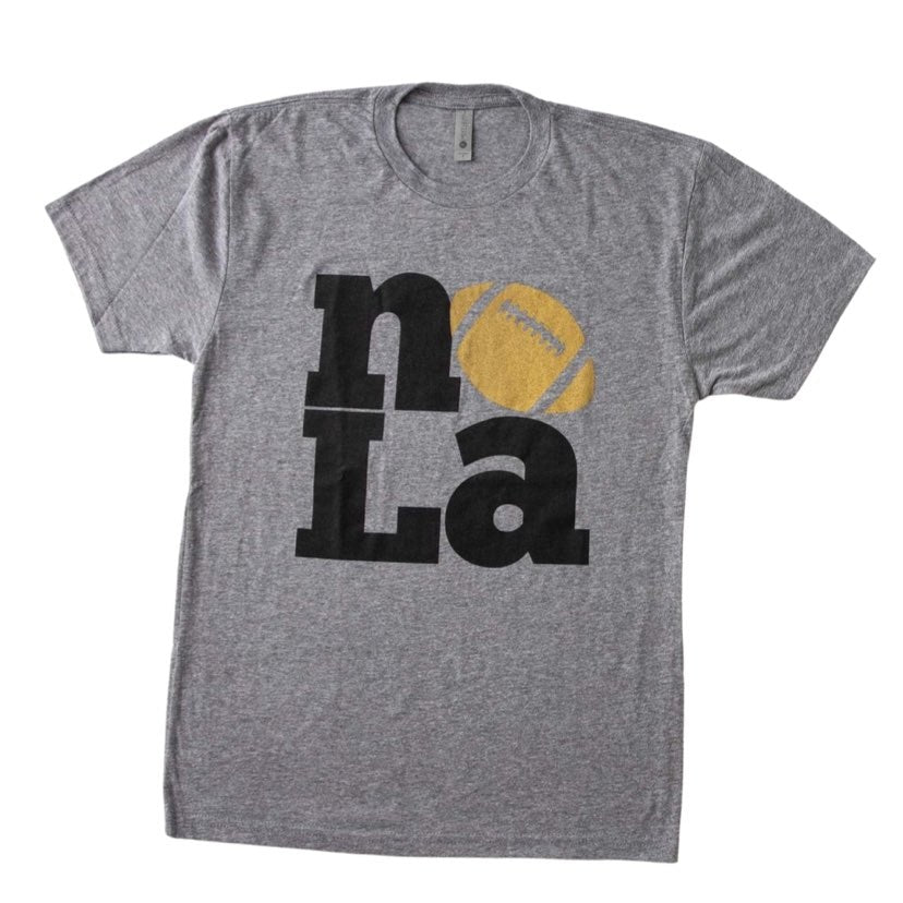 NOLA Love Football Tee