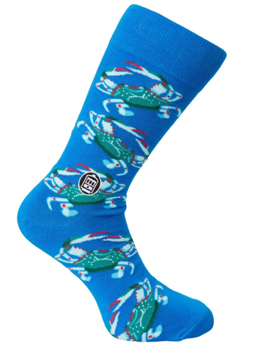 Blue Crab Socks