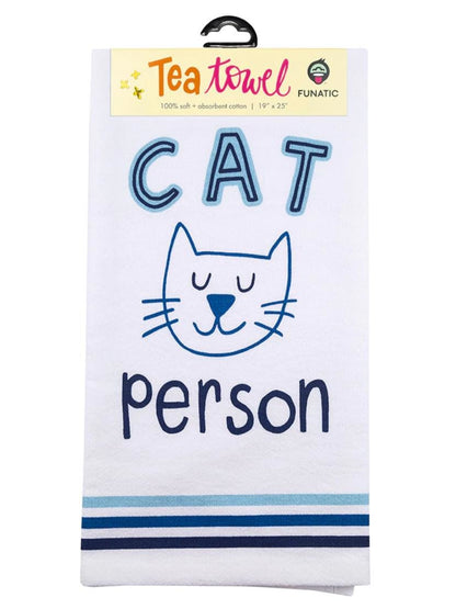 Cat Person Towel