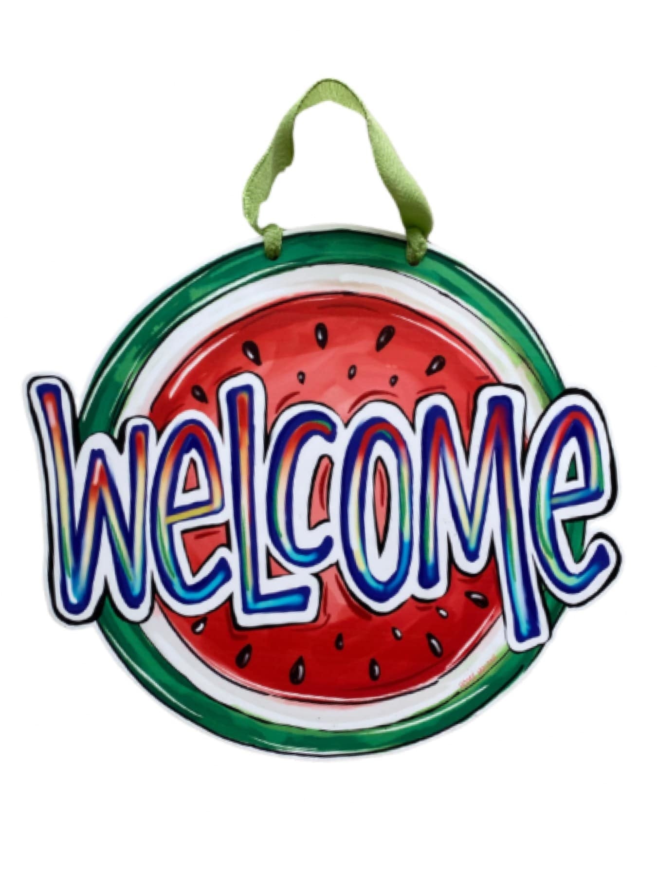 Watermelon Welcome Door Hanger