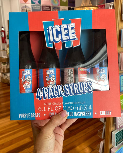 Icee Syrup, 4 Pack