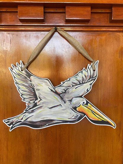 Flying Pelican Door Hanger