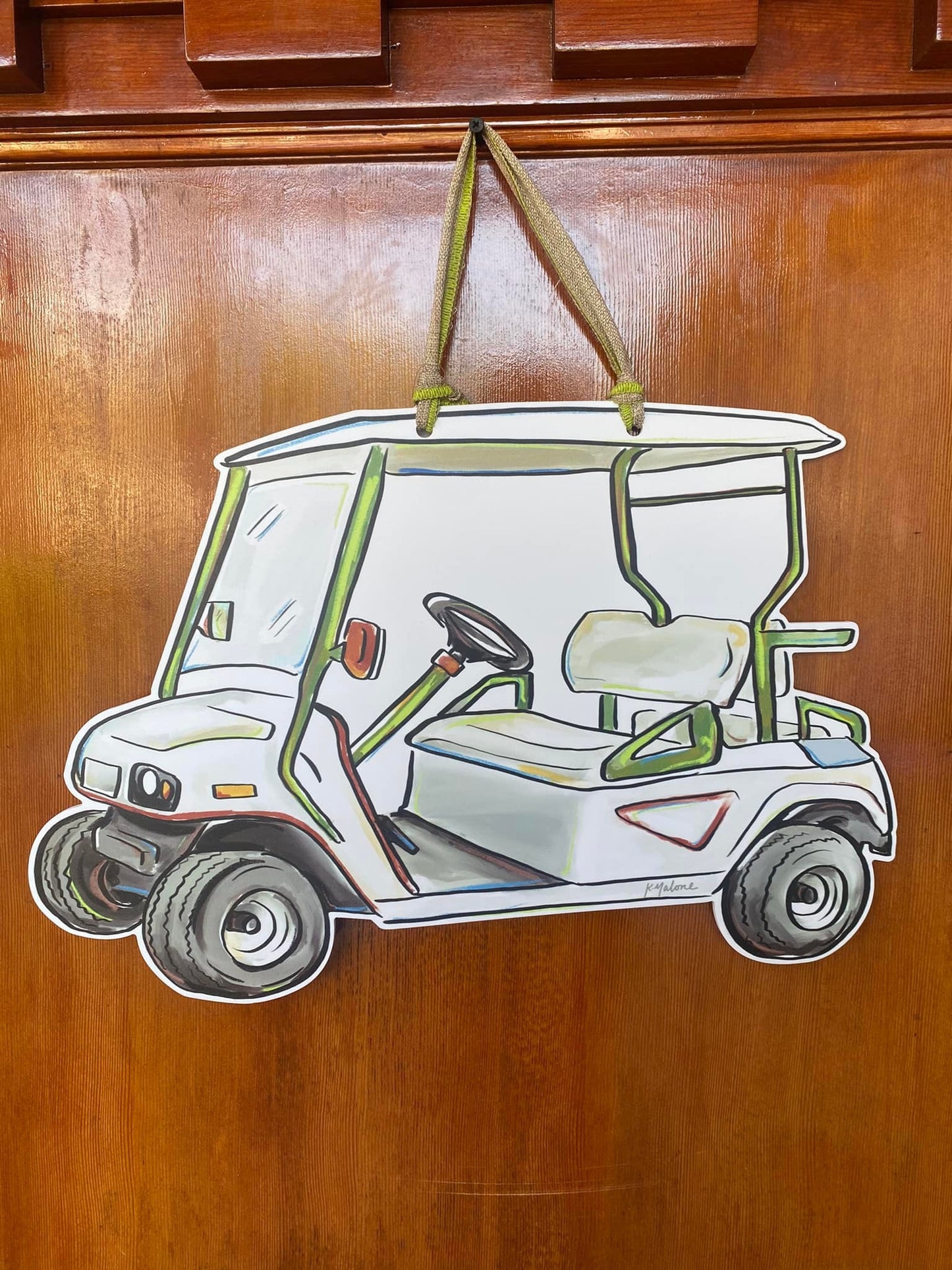 Golf Cart Door Hanger