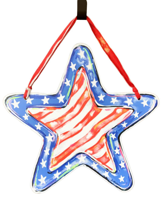 Stars and Stripes Door Hanger