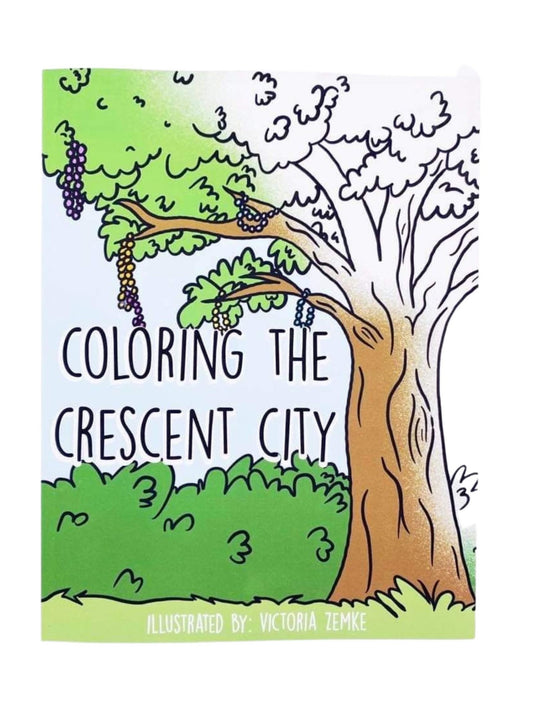 Coloring the Crescent City Book