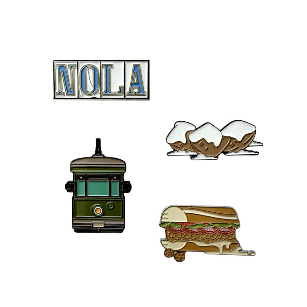 New Orleans Lapel Pin