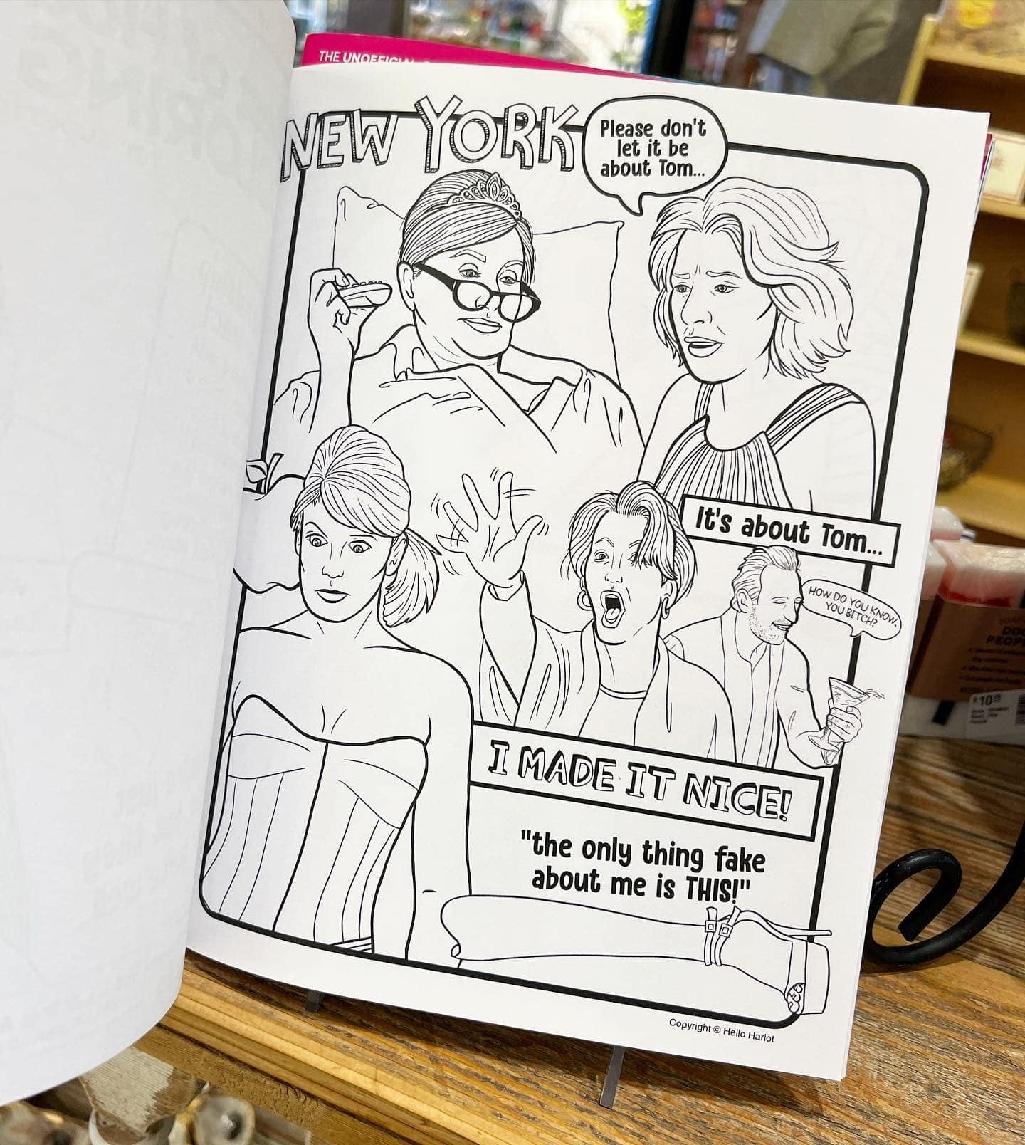 Best Of Housewives Coloring Book