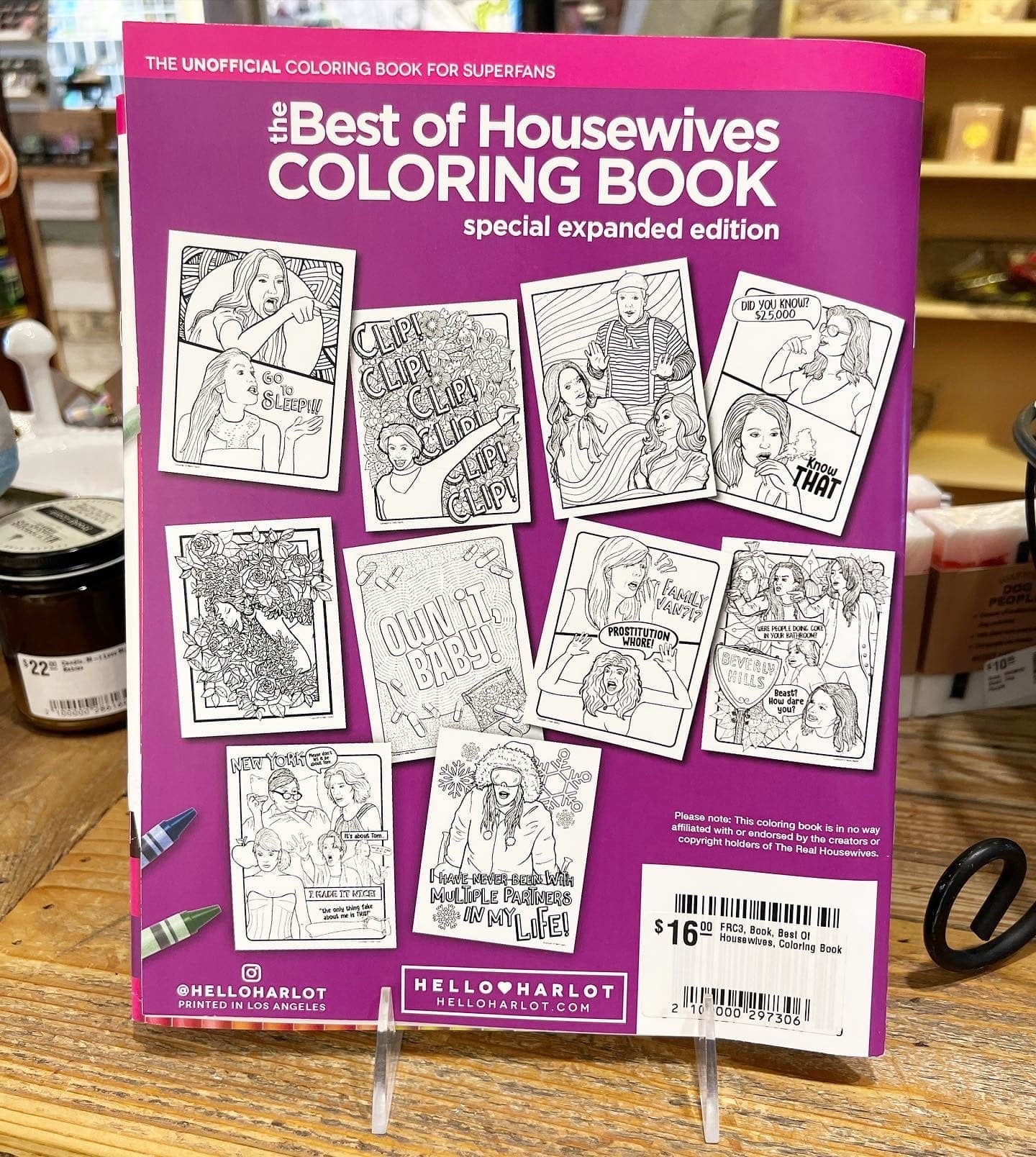 Best Of Housewives Coloring Book