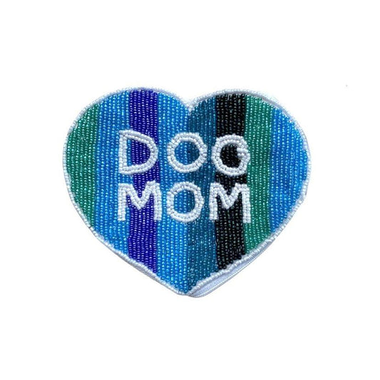 Dog Mom Beaded Pouch