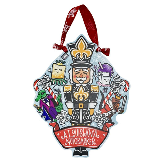 Louisiana Nutcracker Door Hanger
