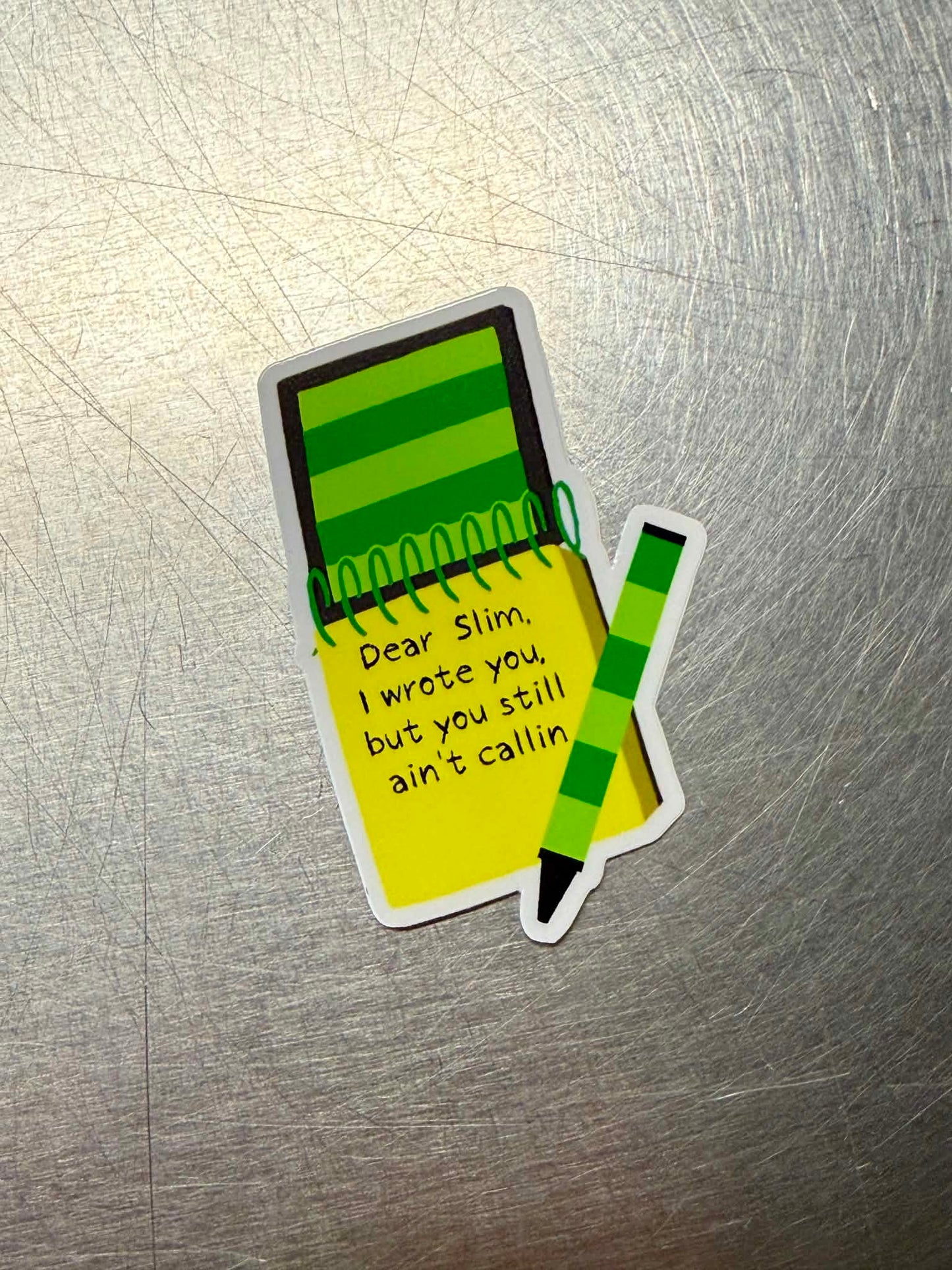 Dear Slim Sticker