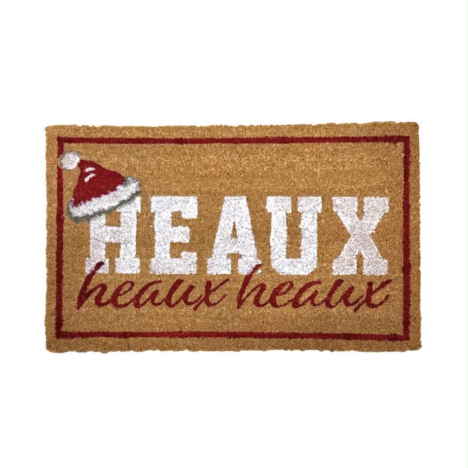 Heaux Heaux Heaux Door Mat
